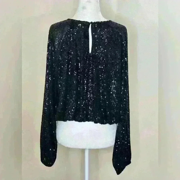 Never worn Sequined blouse - Picture 4 of 5